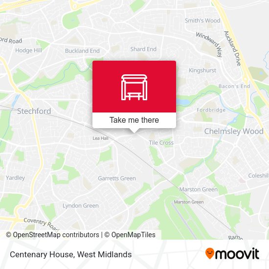 Centenary House map