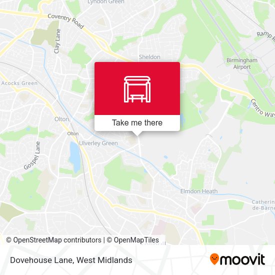 Dovehouse Lane map