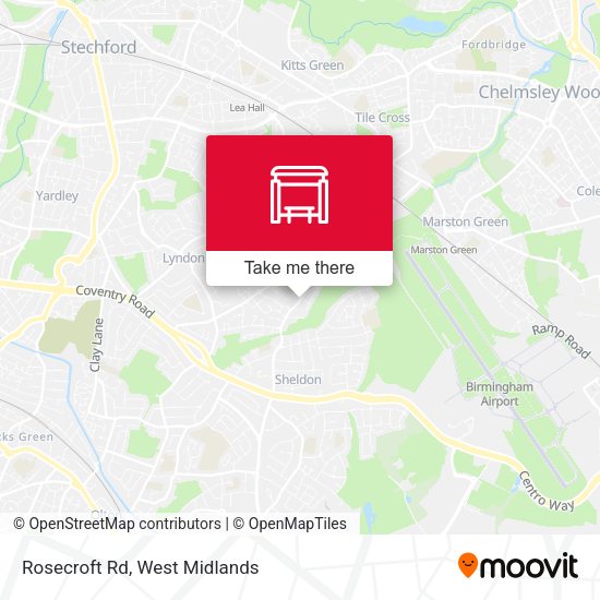 Rosecroft Rd map