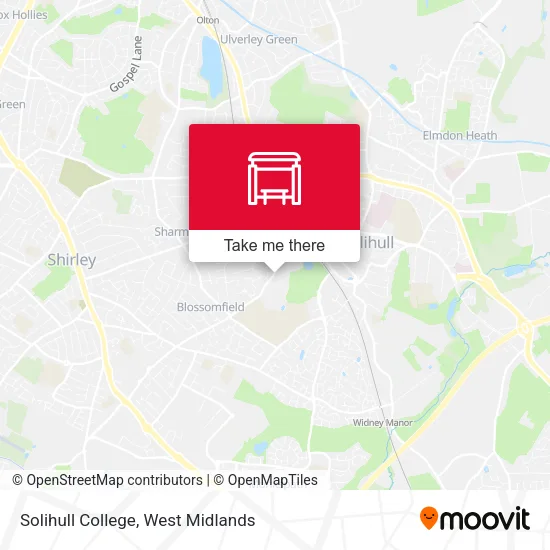Solihull College map