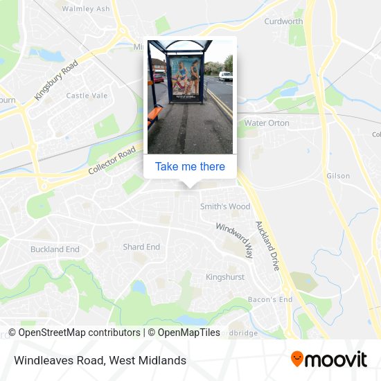 Windleaves Road map