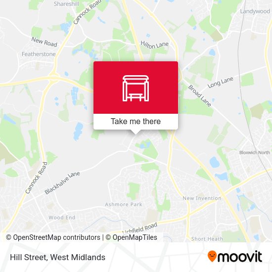 Hill Street map