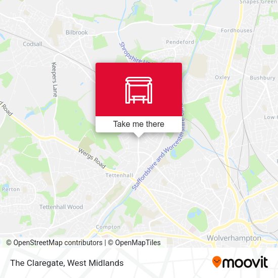 The Claregate map
