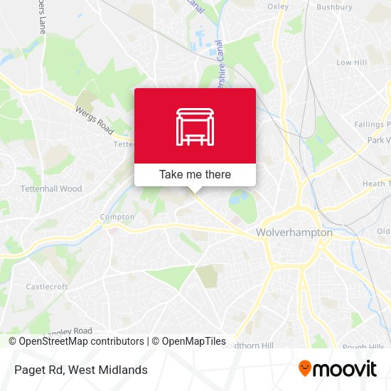 Paget Rd map