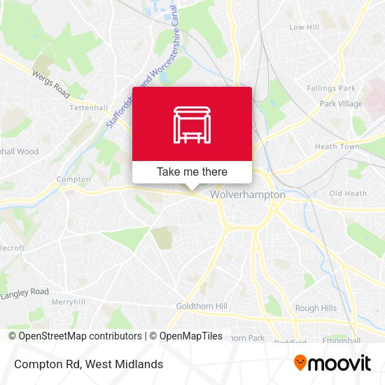 Compton Rd map