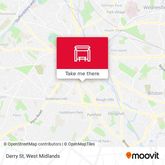 Derry St map