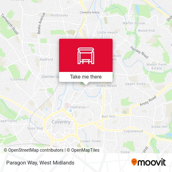 Paragon Way map