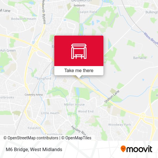 M6 Bridge map