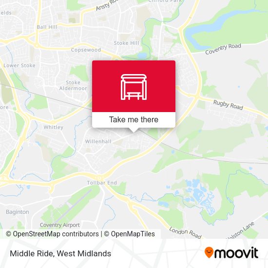 Middle Ride map