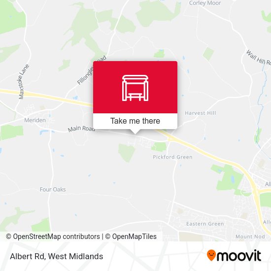 Albert Rd map