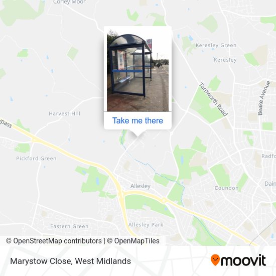 Marystow Close map