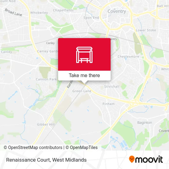 Renaissance Court map