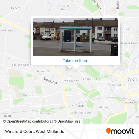 Winsford Court map