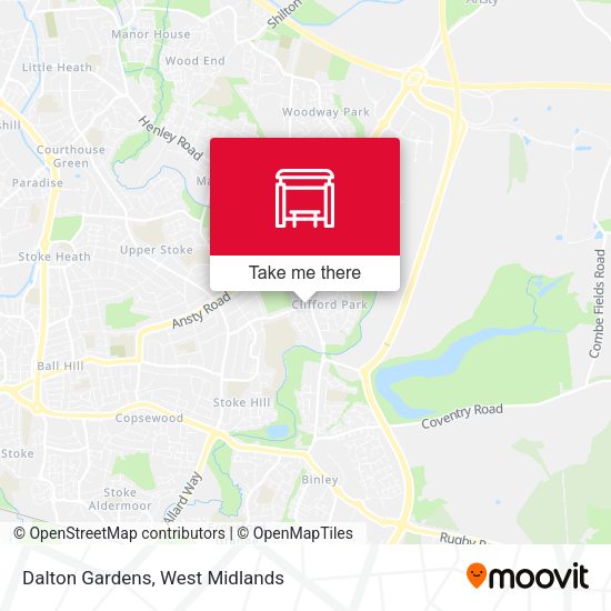 Dalton Gardens map