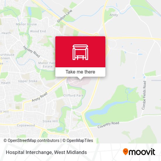 Hospital Interchange map
