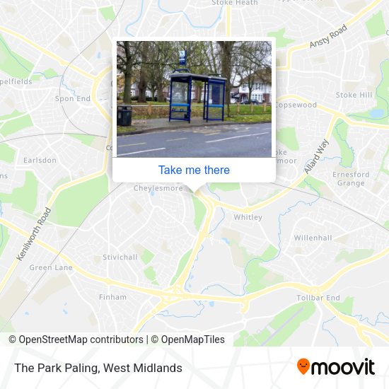 The Park Paling map