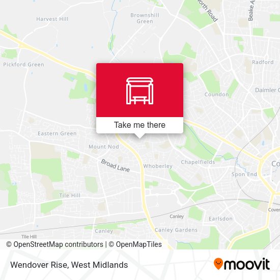 Wendover Rise map