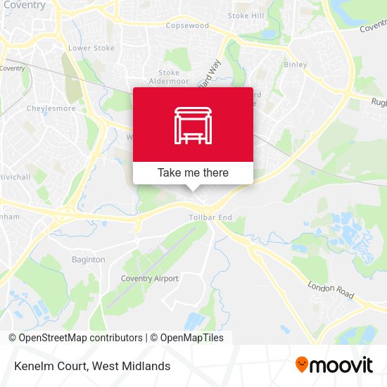 Kenelm Court map