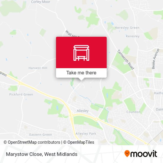 Marystow Close map