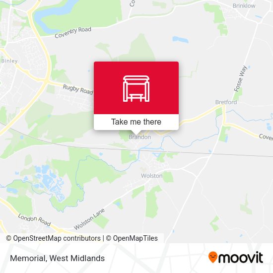 Memorial map
