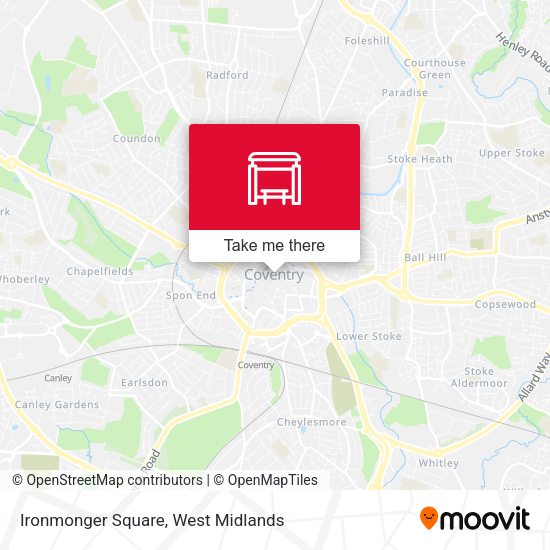 Ironmonger Square map