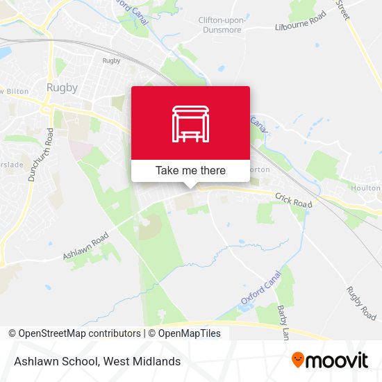 Ashlawn School map