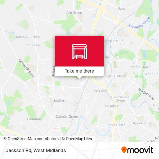 Jackson Rd map