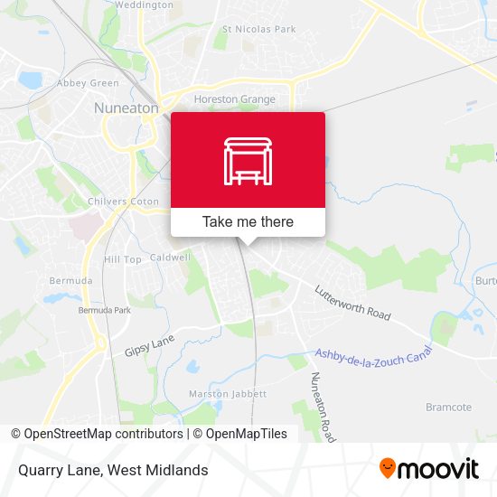 Quarry Lane map