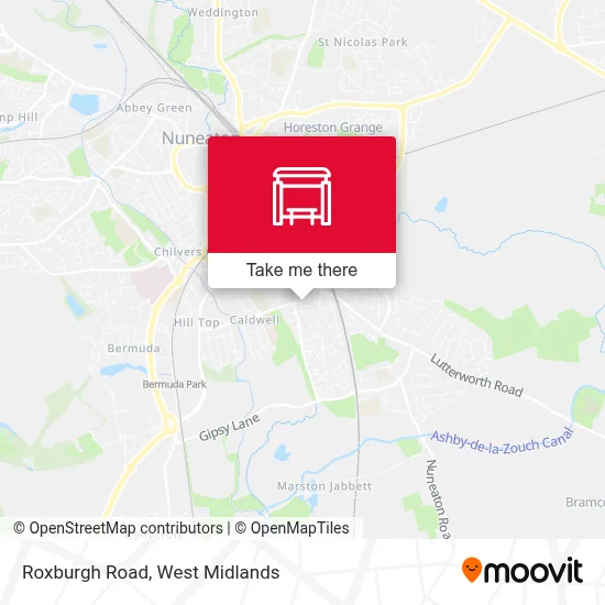 Roxburgh Road map