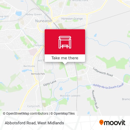 Abbotsford Road map