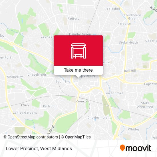 Lower Precinct map
