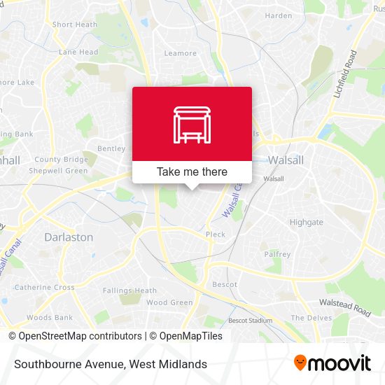 Southbourne Avenue map