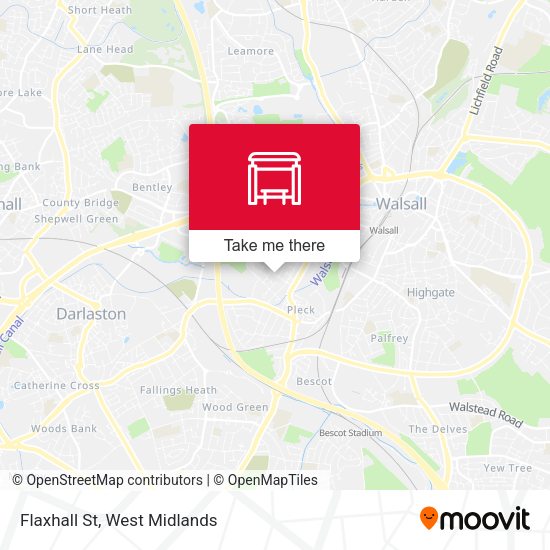 Flaxhall St map