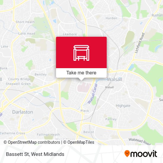 Bassett St map
