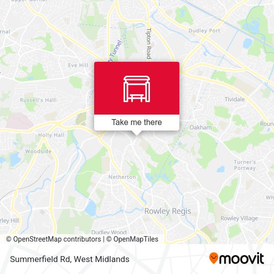Summerfield Rd map