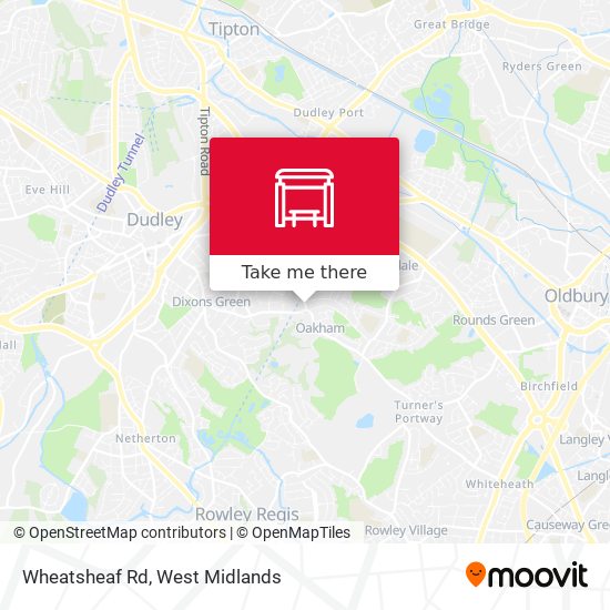 Wheatsheaf Rd map