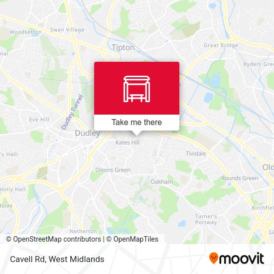 Cavell Rd map