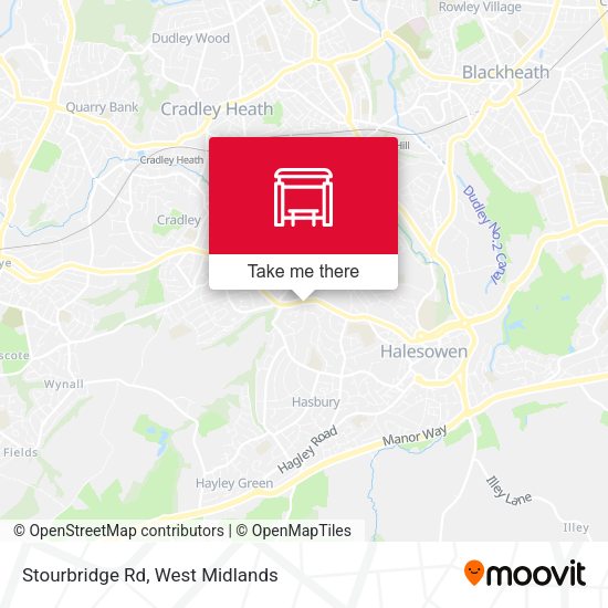 Stourbridge Rd map