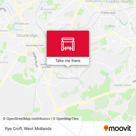 Rye Croft map
