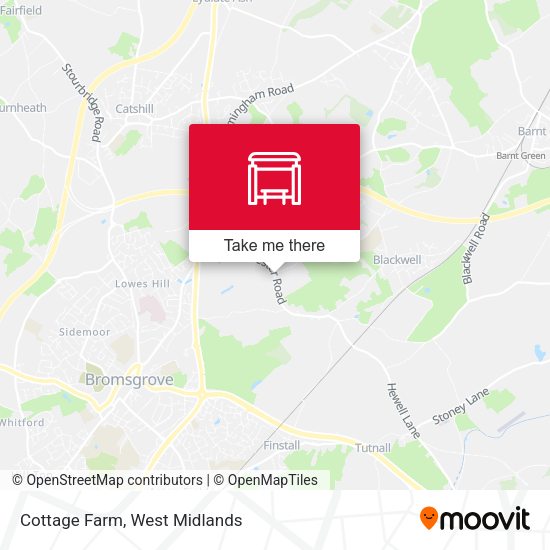 Cottage Farm map