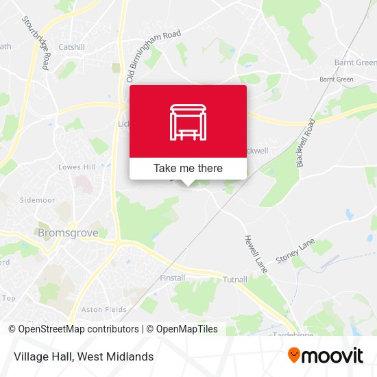 Village Hall map