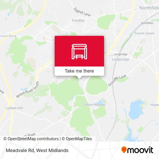 Meadvale Rd map
