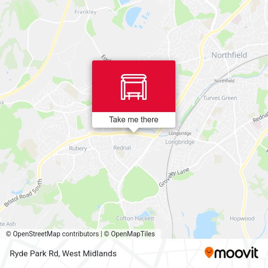 Ryde Park Rd map