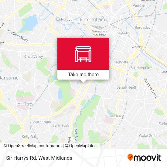 Sir Harrys Rd map