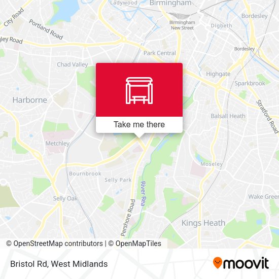 Bristol Rd map