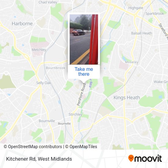 Kitchener Rd map