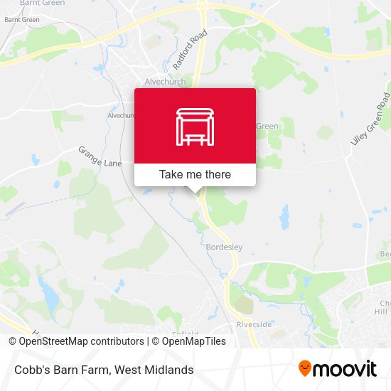 Cobb's Barn Farm map