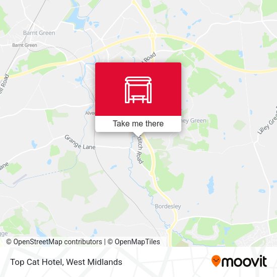 Top Cat Hotel map