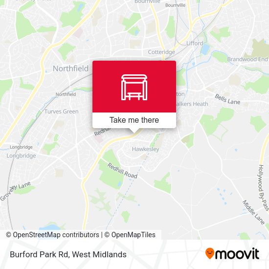 Burford Park Rd map