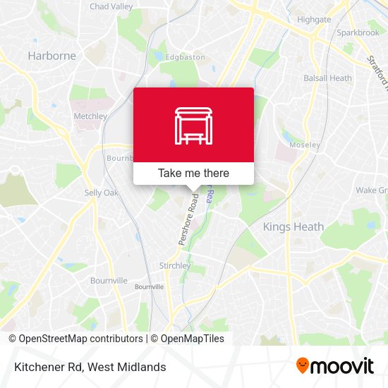 Kitchener Rd map